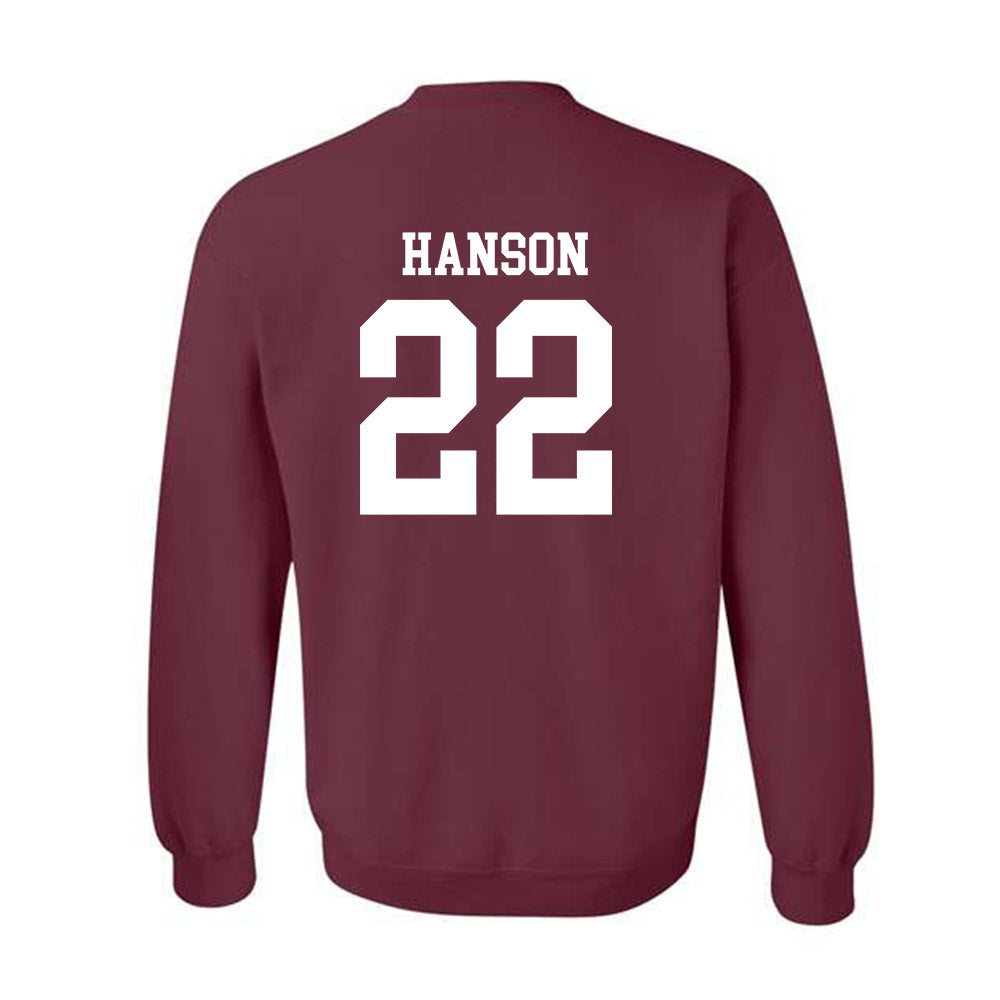 NSU - NCAA Women's Basketball : Ava Hanson - Classic Shersey Crewneck Sweatshirt-1