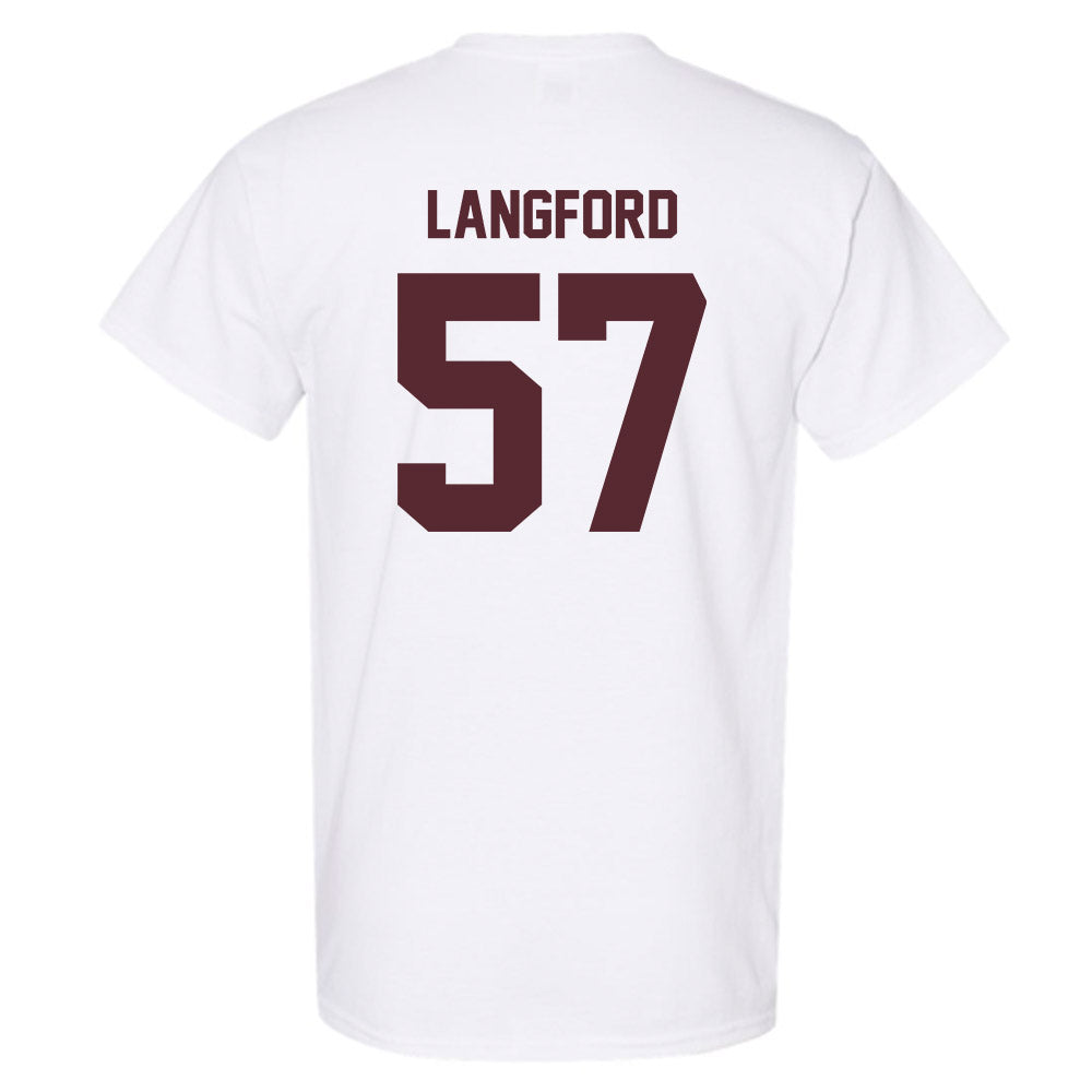Texas State - NCAA Football : Ian Langford - T-Shirt-1