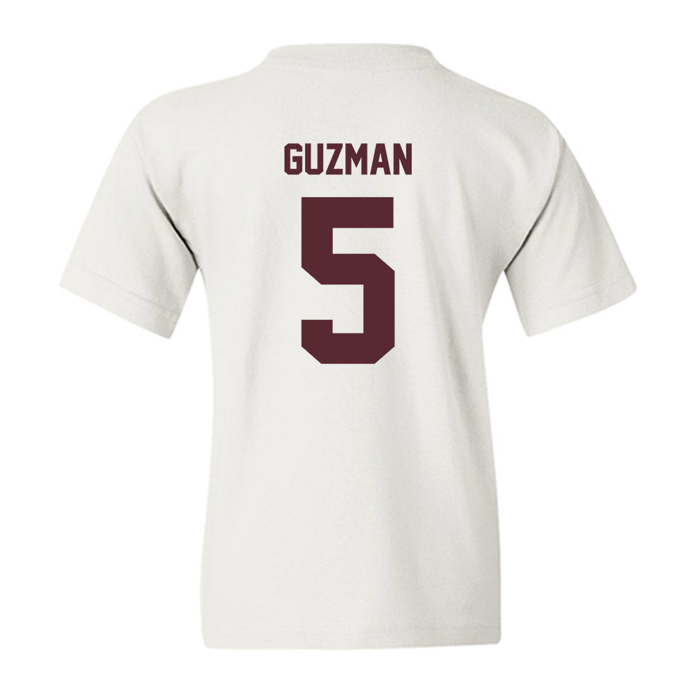 Texas State - NCAA Women's Soccer : Sadie Guzman - Youth T-Shirt-1