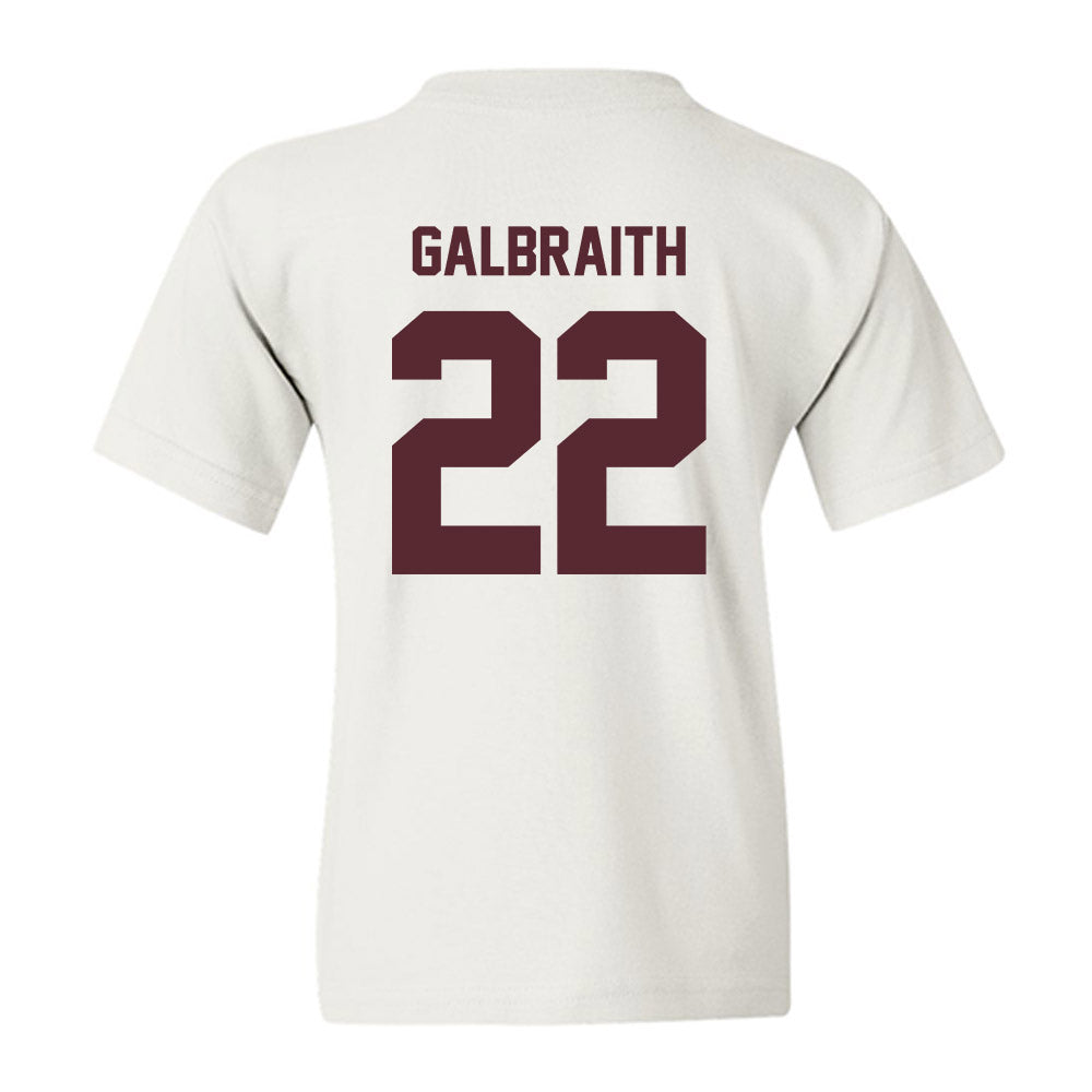 Texas State - NCAA Women's Basketball : Mia Galbraith - Youth T-Shirt-1