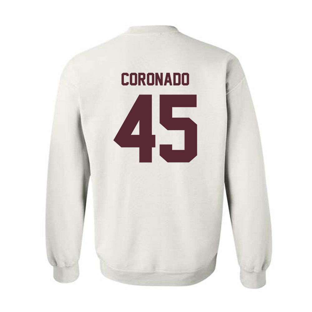 Texas State - NCAA Baseball : Victor Coronado - Crewneck Sweatshirt-1