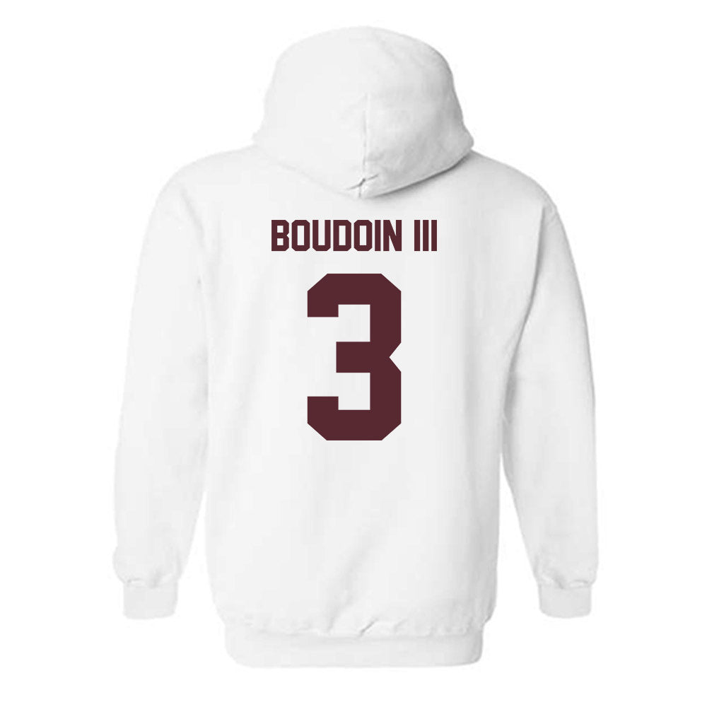 Texas State - NCAA Football : Michael Boudoin III - Hooded Sweatshirt-1