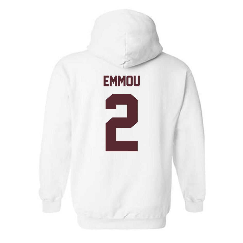 Texas State - NCAA Men's Basketball : Franck Emmou - Hooded Sweatshirt-1