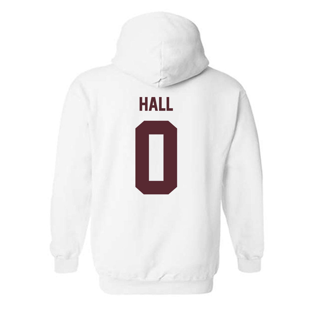 Texas State - NCAA Men's Basketball : Dj Hall - Hooded Sweatshirt-1