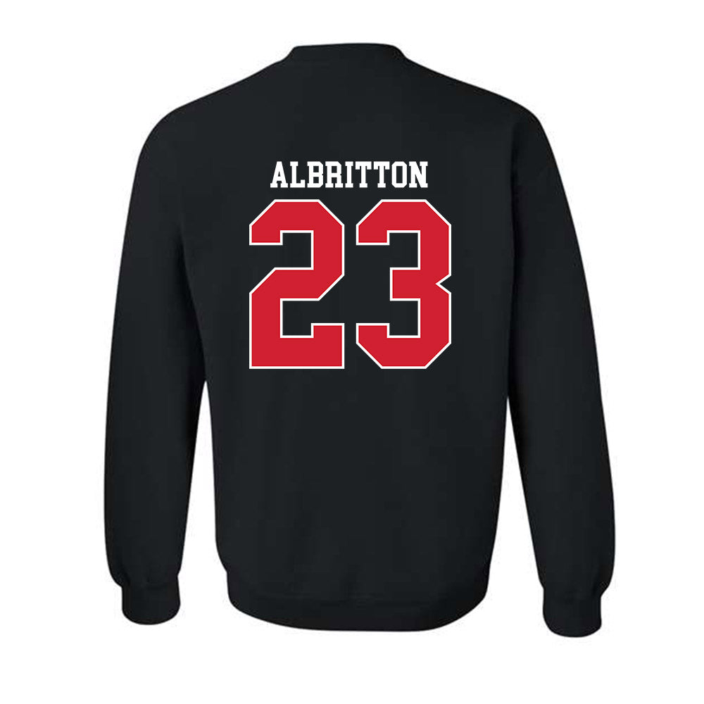 Fairfield - NCAA Men's Soccer : Sean Albritton - Classic Shersey Crewneck Sweatshirt-1