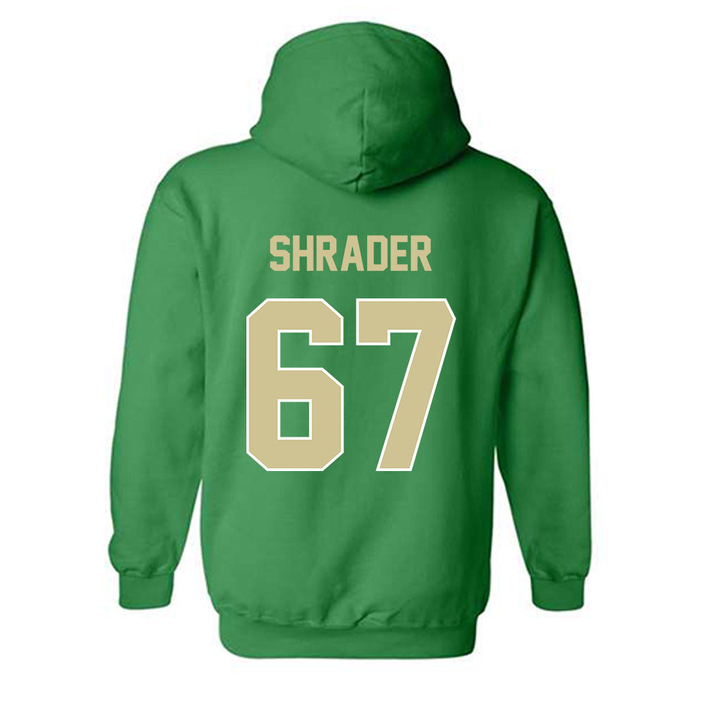 USF - NCAA Football : Thomas Shrader - Sports Shersey Hooded Sweatshirt-1