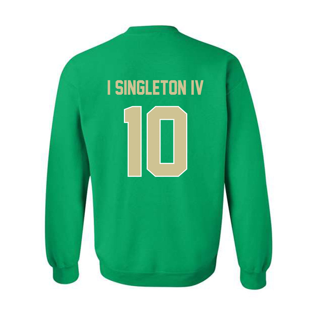 USF - NCAA Football : Ira Singleton IV - Sports Shersey Crewneck Sweatshirt-1