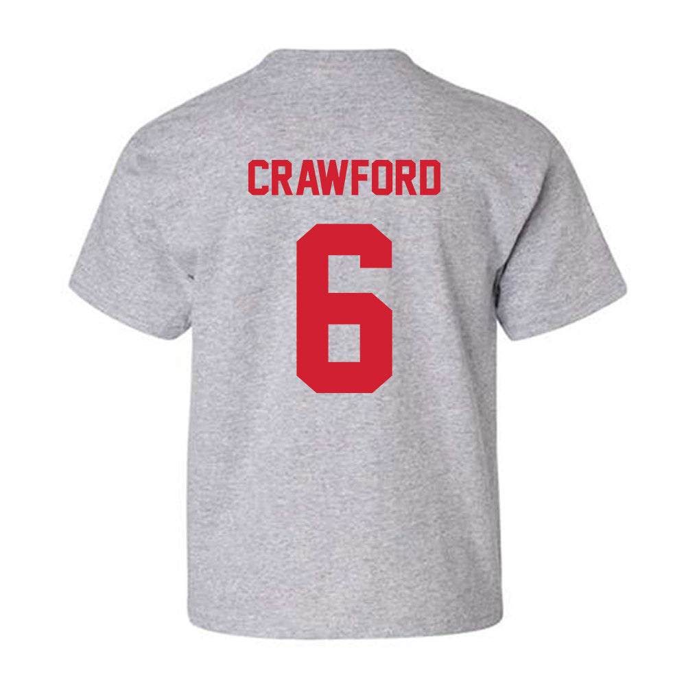 Arkansas State - NCAA Football : Ethan Crawford - Classic Shersey Youth T-Shirt-1