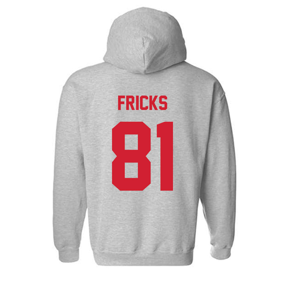Arkansas State - NCAA Football : Javeon Fricks - Classic Shersey Hooded Sweatshirt-1
