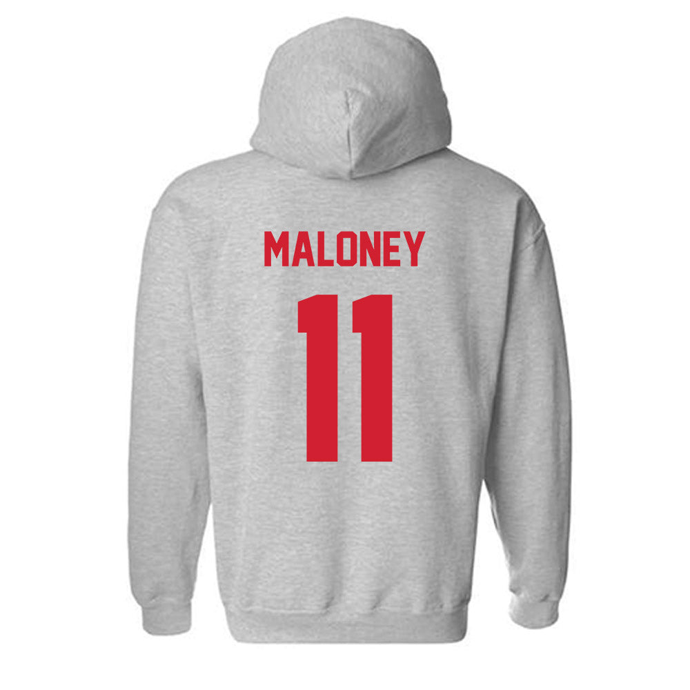 Arkansas State - NCAA Women's Volleyball : Mia Maloney - Hooded Sweatshirt