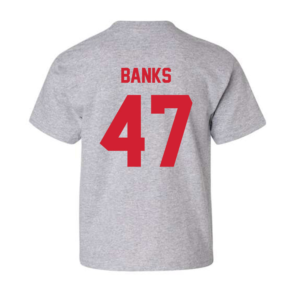 Arkansas State - NCAA Football : Lucas Banks - Youth T-Shirt