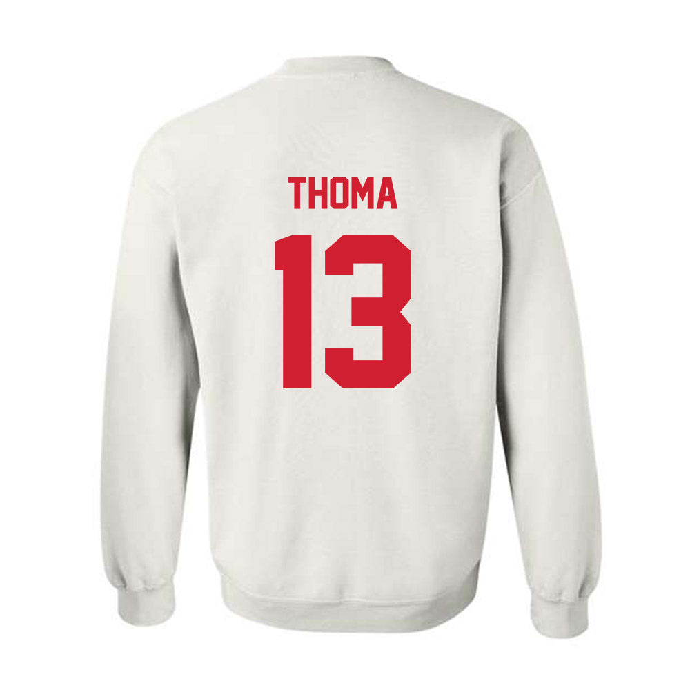 Arkansas State - NCAA Women's Bowling : Maggie Thoma - Crewneck Sweatshirt