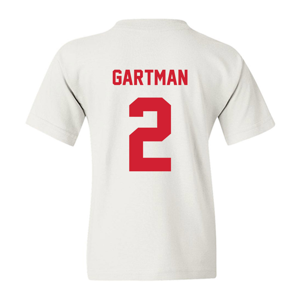 Arkansas State - NCAA Baseball : Drew Gartman - Classic Shersey Youth T-Shirt-1