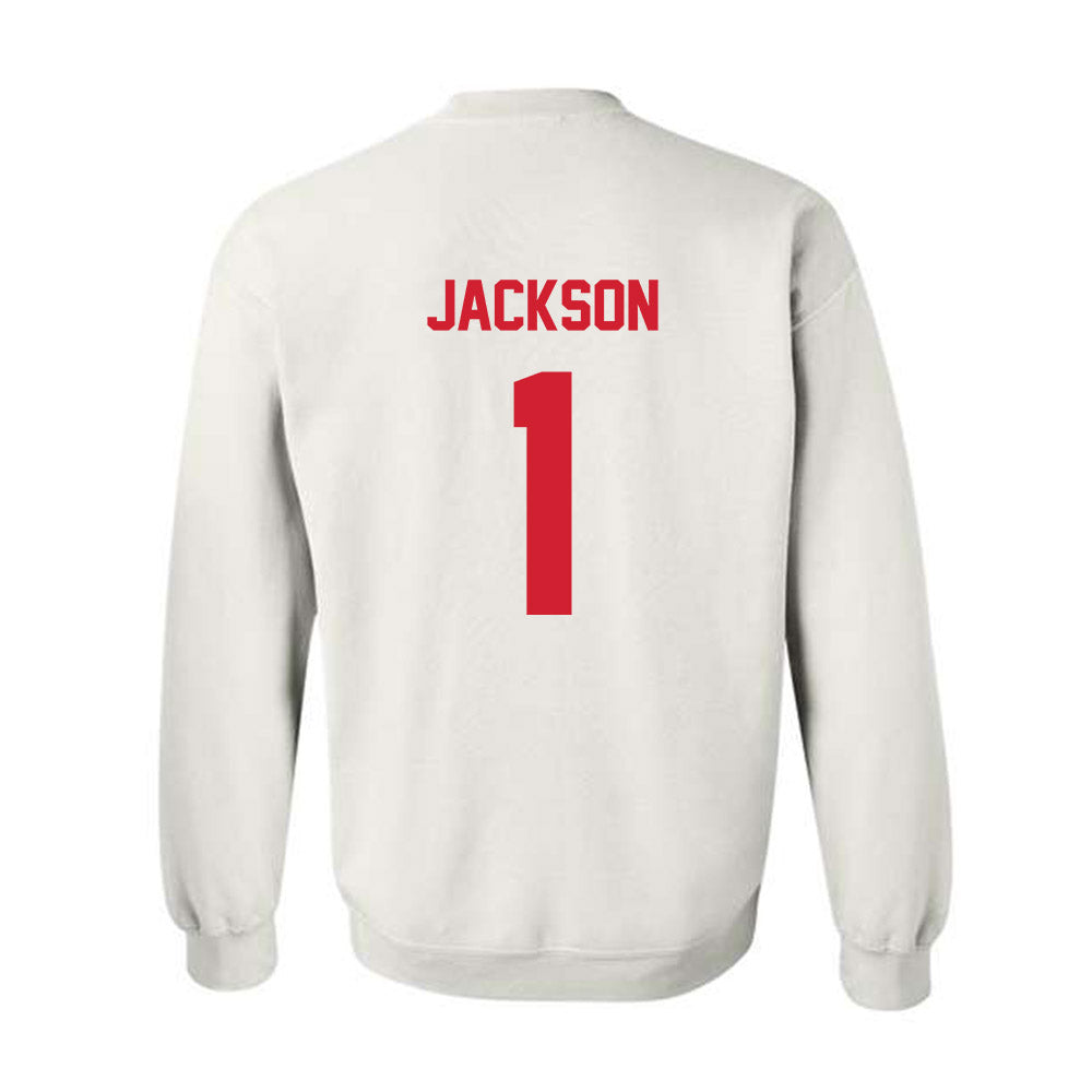 Arkansas State - NCAA Football : Braden Jackson - Classic Shersey Crewneck Sweatshirt-1