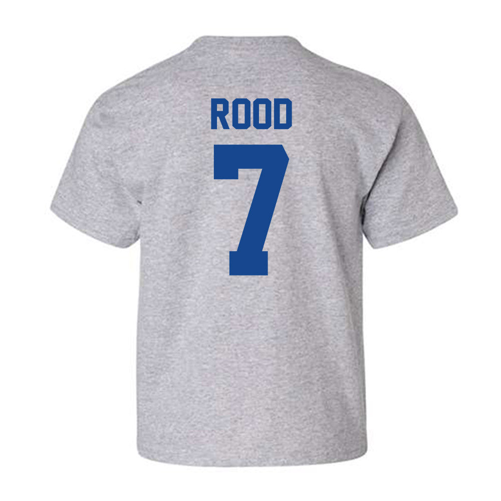 - NCAA Football : Derek Rood - Classic Shersey Youth T-Shirt-1