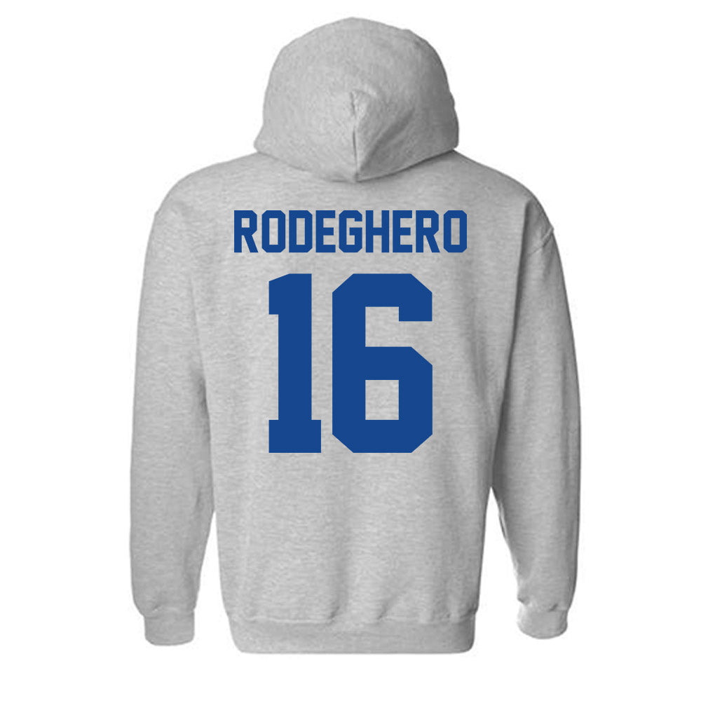 Grand Valley - NCAA Women's Volleyball : Taelynn Rodeghero - Classic Shersey Hooded Sweatshirt-1
