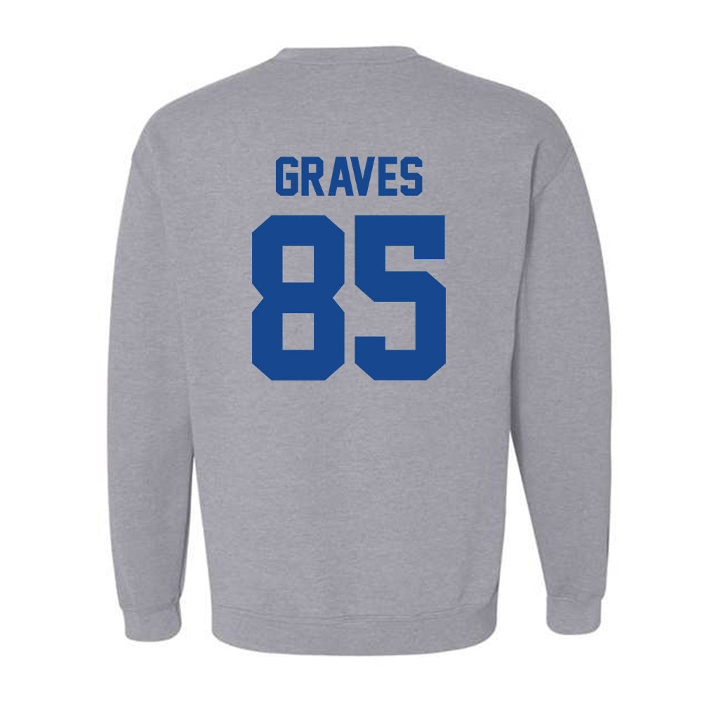 Grand Valley - NCAA Football : Eli Graves - Classic Shersey Crewneck Sweatshirt-1