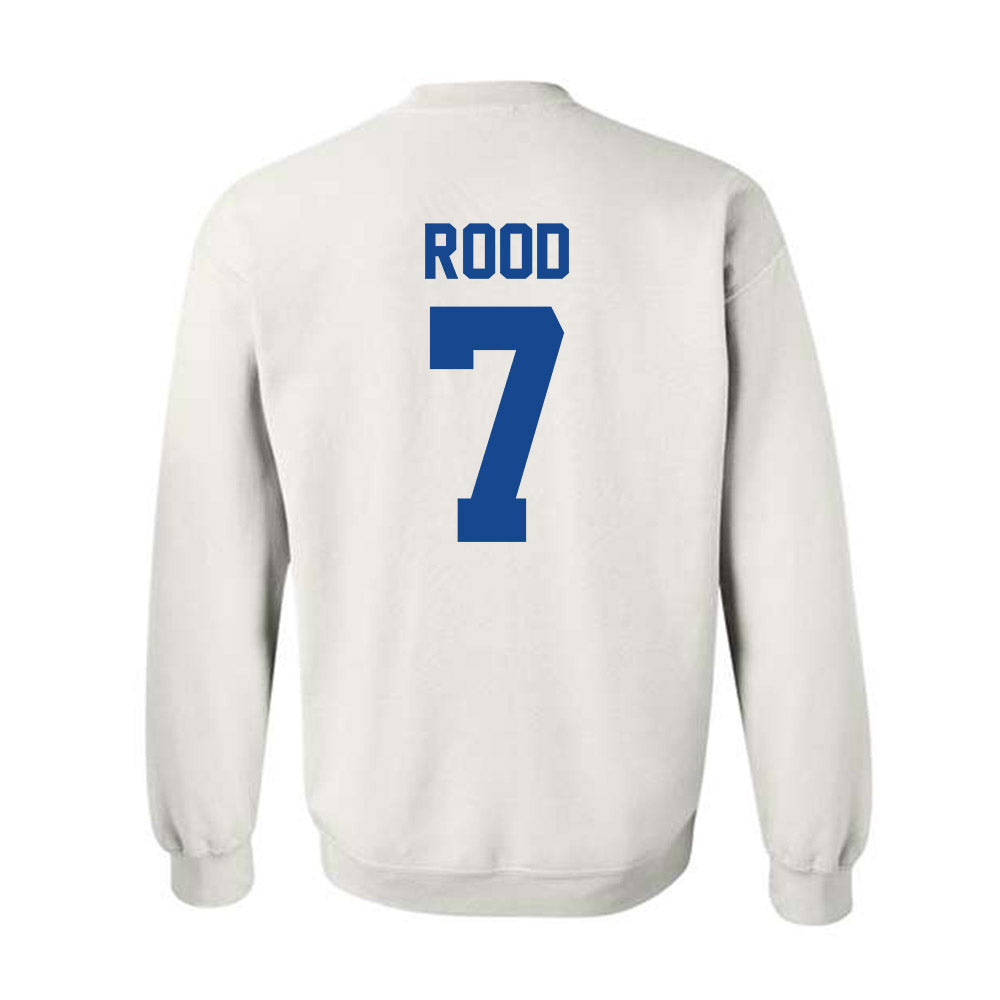 - NCAA Football : Derek Rood - Classic Shersey Crewneck Sweatshirt-1