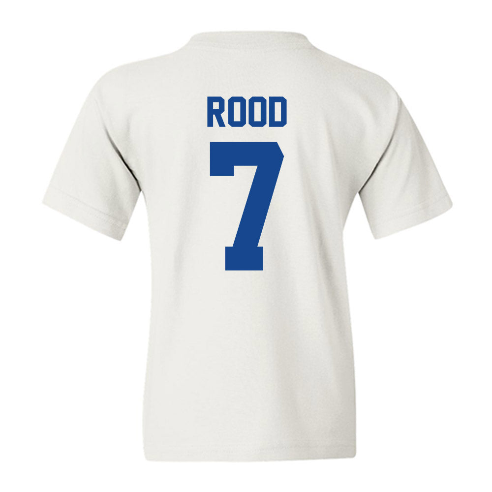 - NCAA Football : Derek Rood - Classic Shersey Youth T-Shirt-1