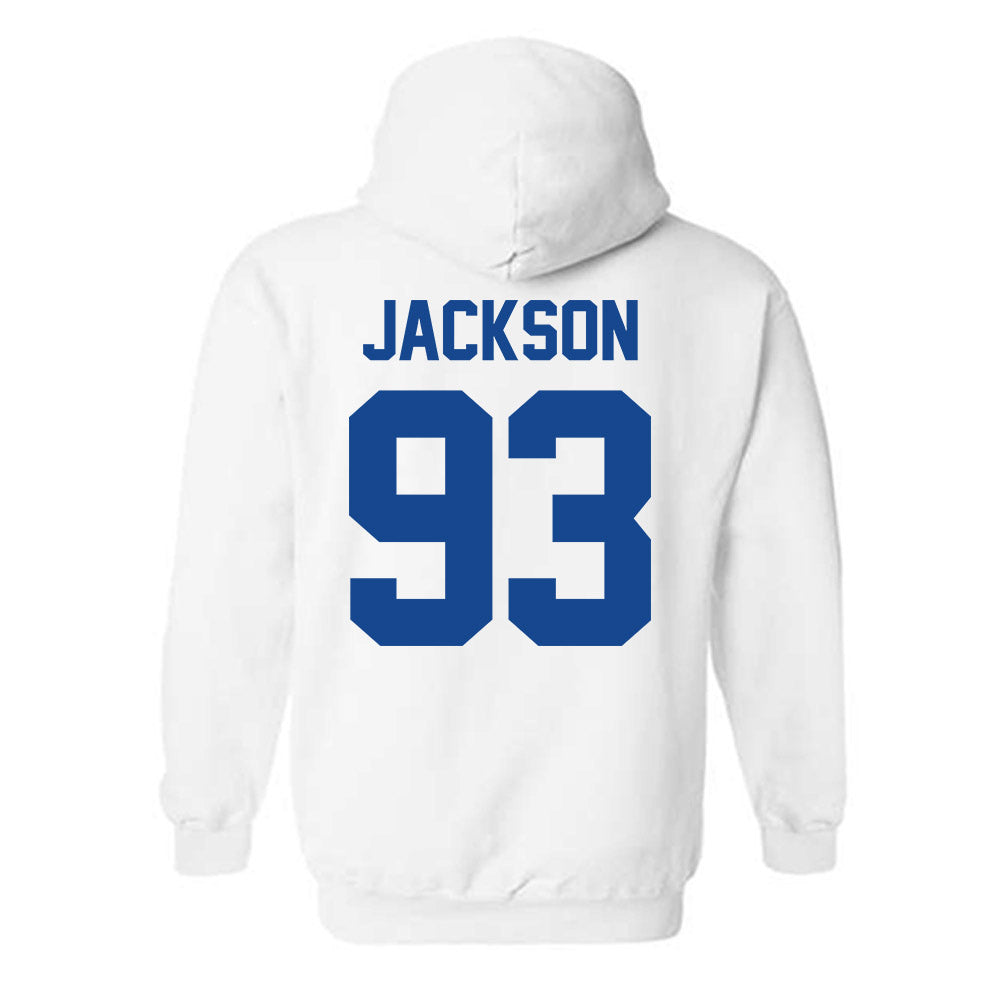 Grand Valley - NCAA Football : Ronald Jackson - Classic Shersey Hooded Sweatshirt-1