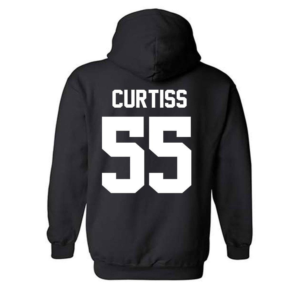 Grand Valley - NCAA Football : Evan Curtiss - Classic Shersey Hooded Sweatshirt-1