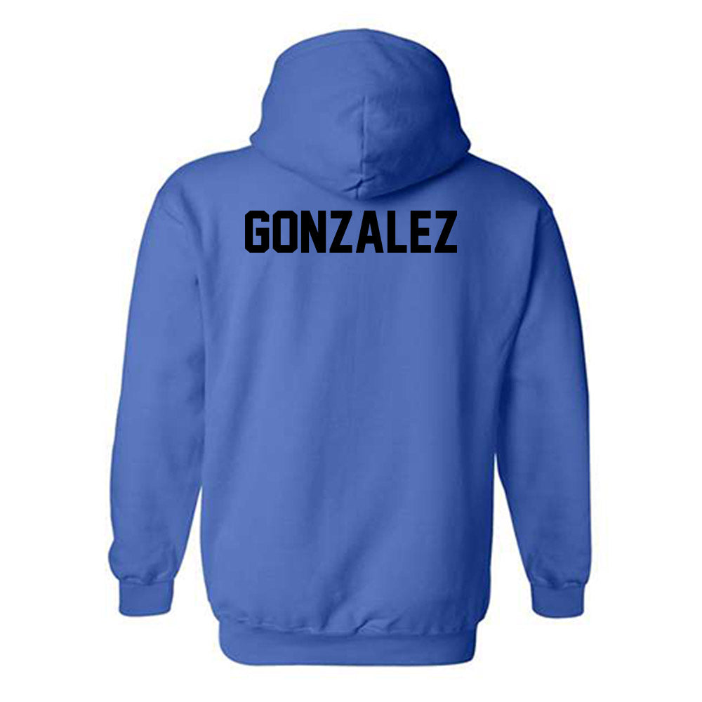 Grand Valley - NCAA Men's Tennis : Lucas Gonzalez - Classic Shersey Hooded Sweatshirt-1