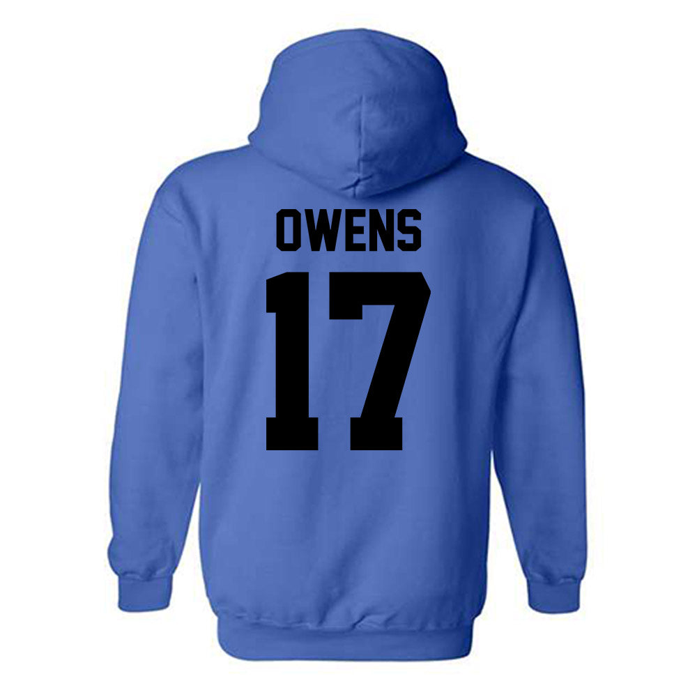 Grand Valley - NCAA Football : Kenyon Owens - Classic Shersey Hooded Sweatshirt-1