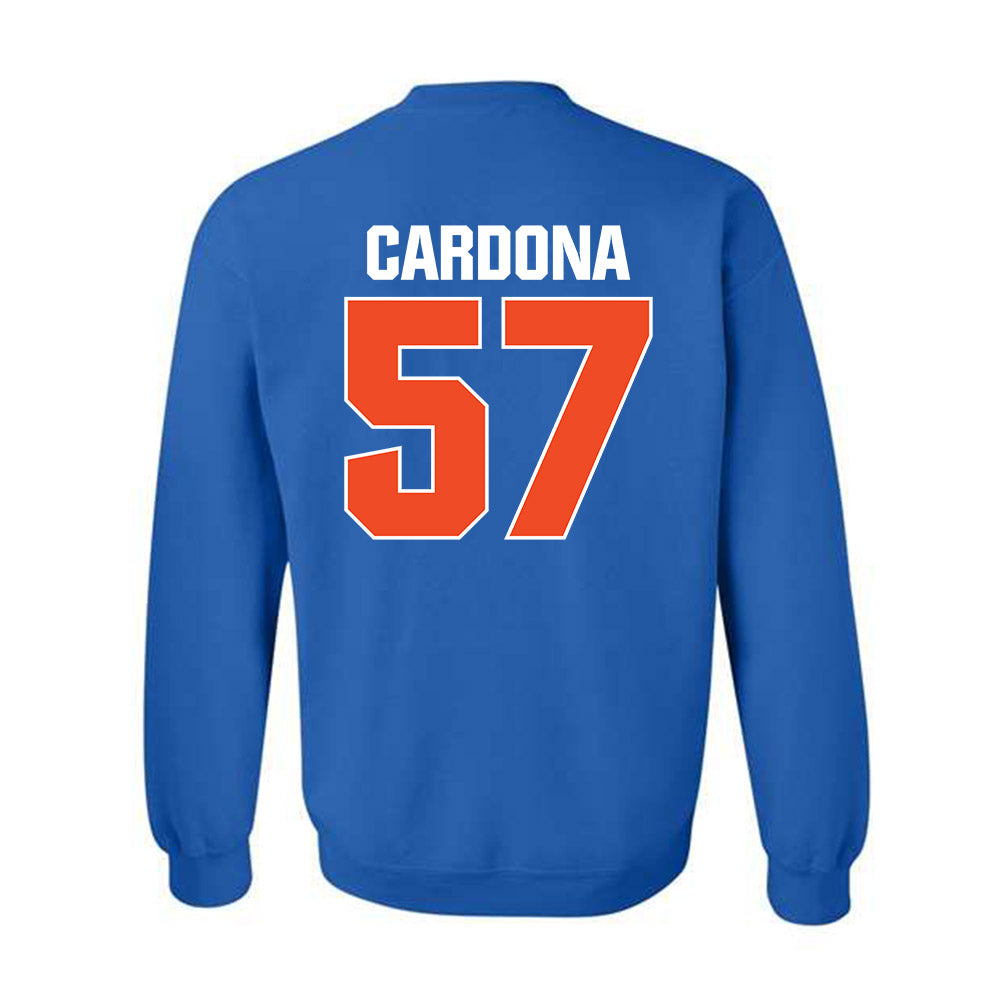 Boise State - NCAA Football : Nathan Cardona - Sport Shersey Crewneck Sweatshirt