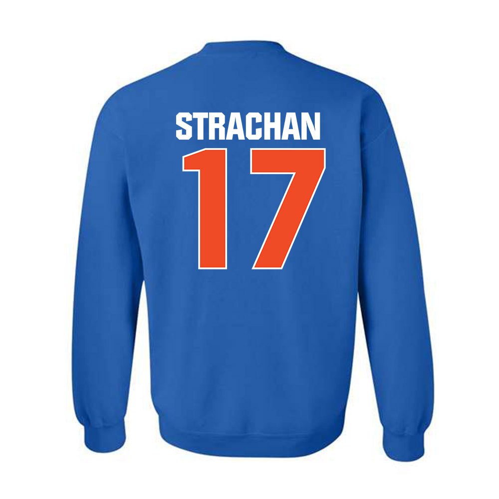 Boise State - NCAA Football : Prince Strachan - Sport Shersey Crewneck Sweatshirt
