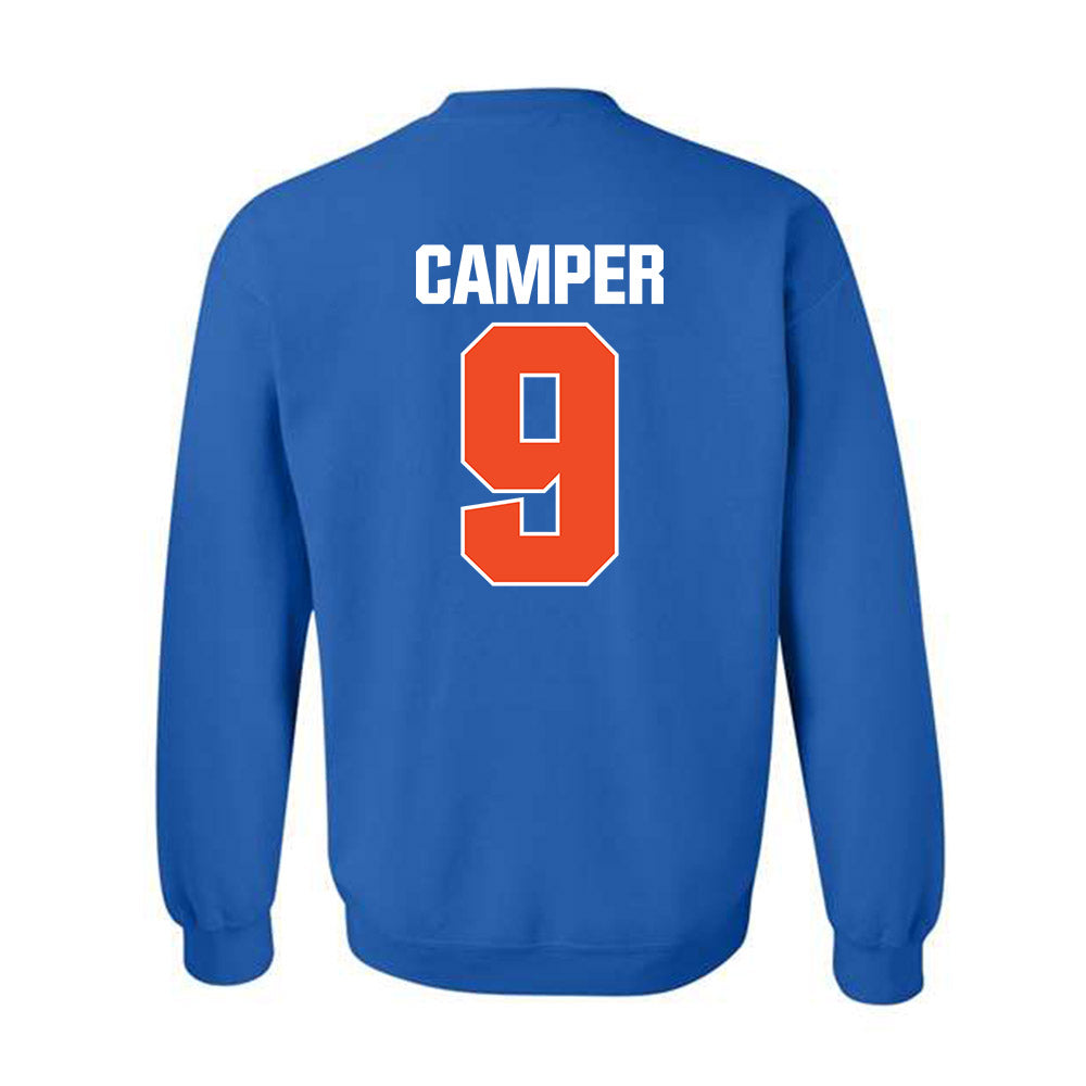 Boise State - NCAA Football : Cameron Camper - Sport Shersey Crewneck Sweatshirt