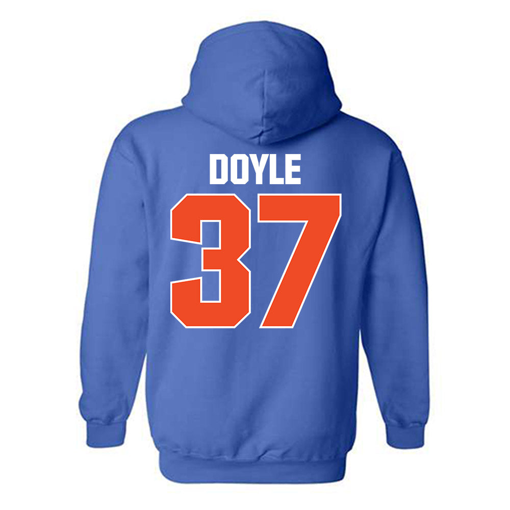 Boise State - NCAA Football : Oscar Doyle - Sport Shersey Hooded Sweatshirt-1