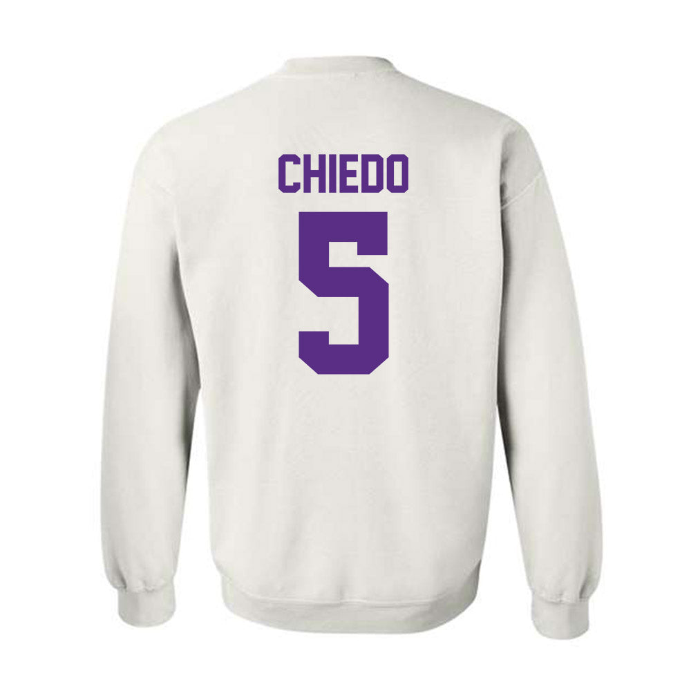 Furman - NCAA Football : Dylan Chiedo - Classic Shersey Crewneck Sweatshirt-1