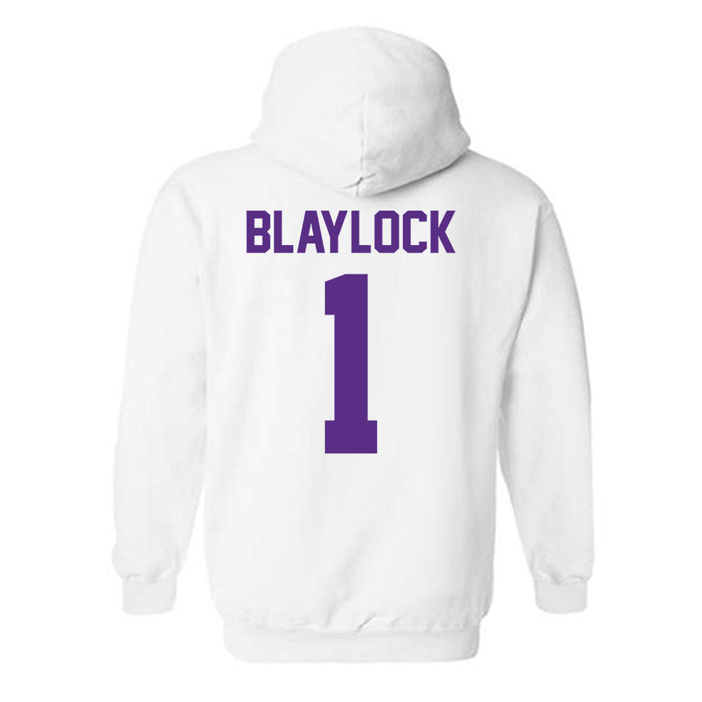 Furman - NCAA Football : Taylen Blaylock - Classic Shersey Hooded Sweatshirt-1