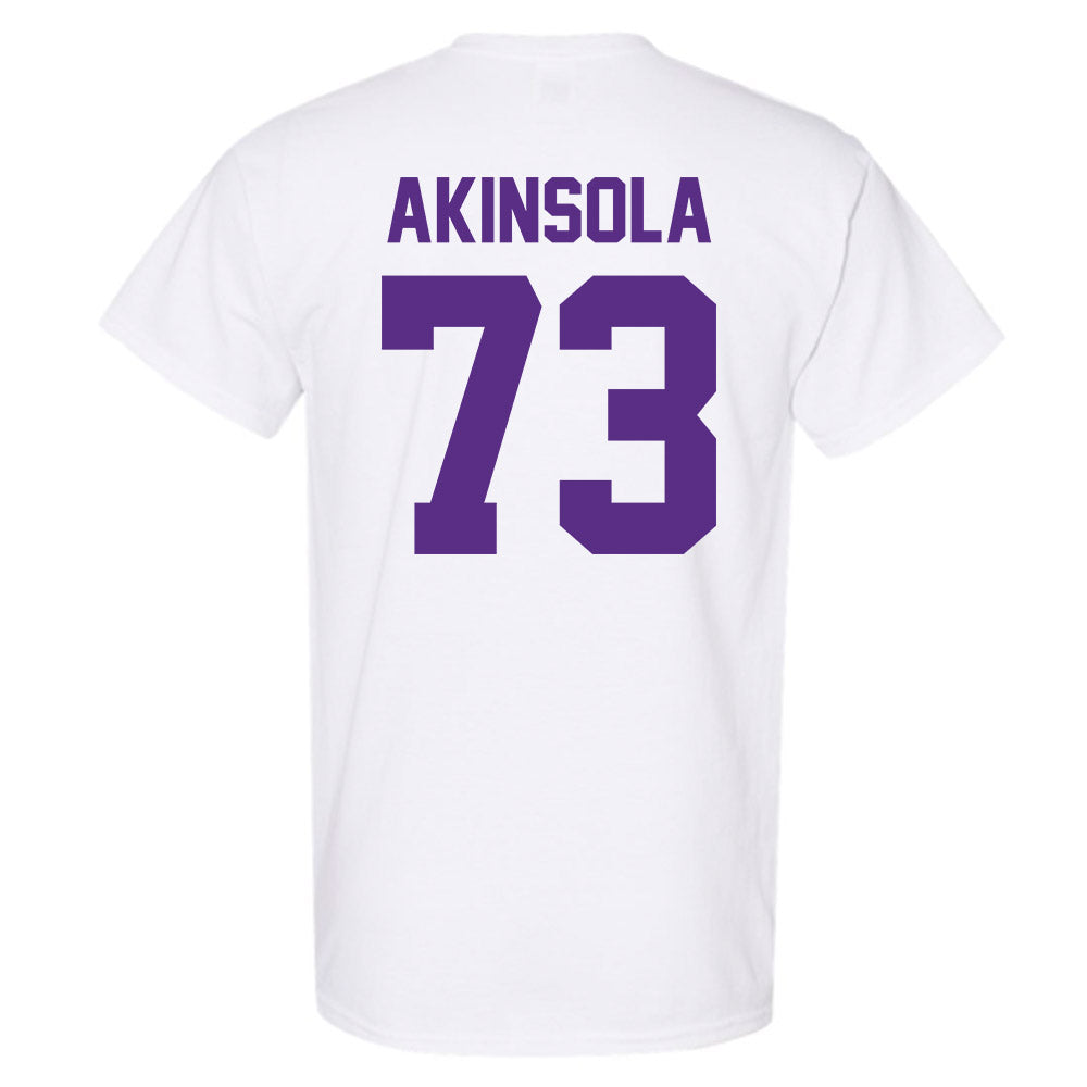 Furman - NCAA Football : Noah Akinsola - Classic Shersey T-Shirt-1