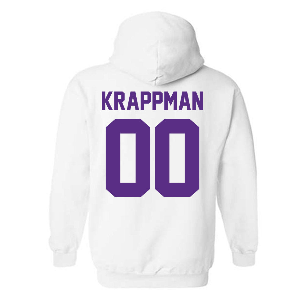 Furman - NCAA Football : Charlie Krappman - Classic Shersey Hooded Sweatshirt-1