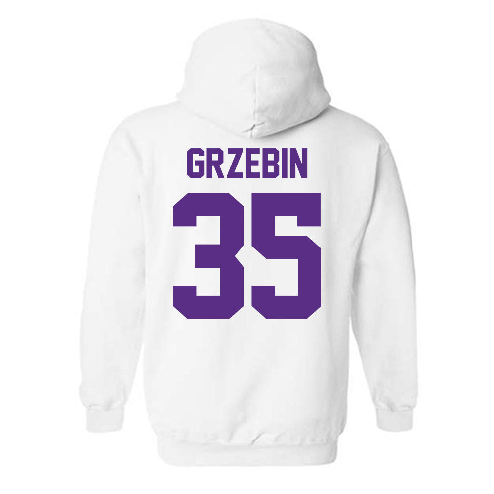 Furman - NCAA Football : Emmett Grzebin - Classic Shersey Hooded Sweatshirt-1