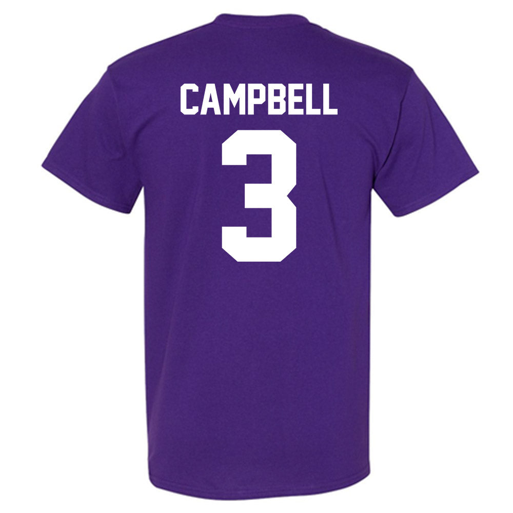 Furman - NCAA Men's Soccer : Trip Campbell - Classic Shersey T-Shirt-1