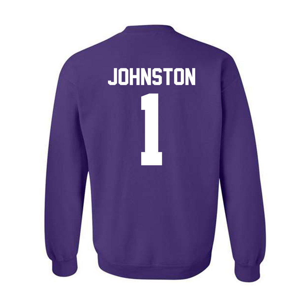 Furman - NCAA Men's Basketball : Charles Johnston - Classic Shersey Crewneck Sweatshirt-1