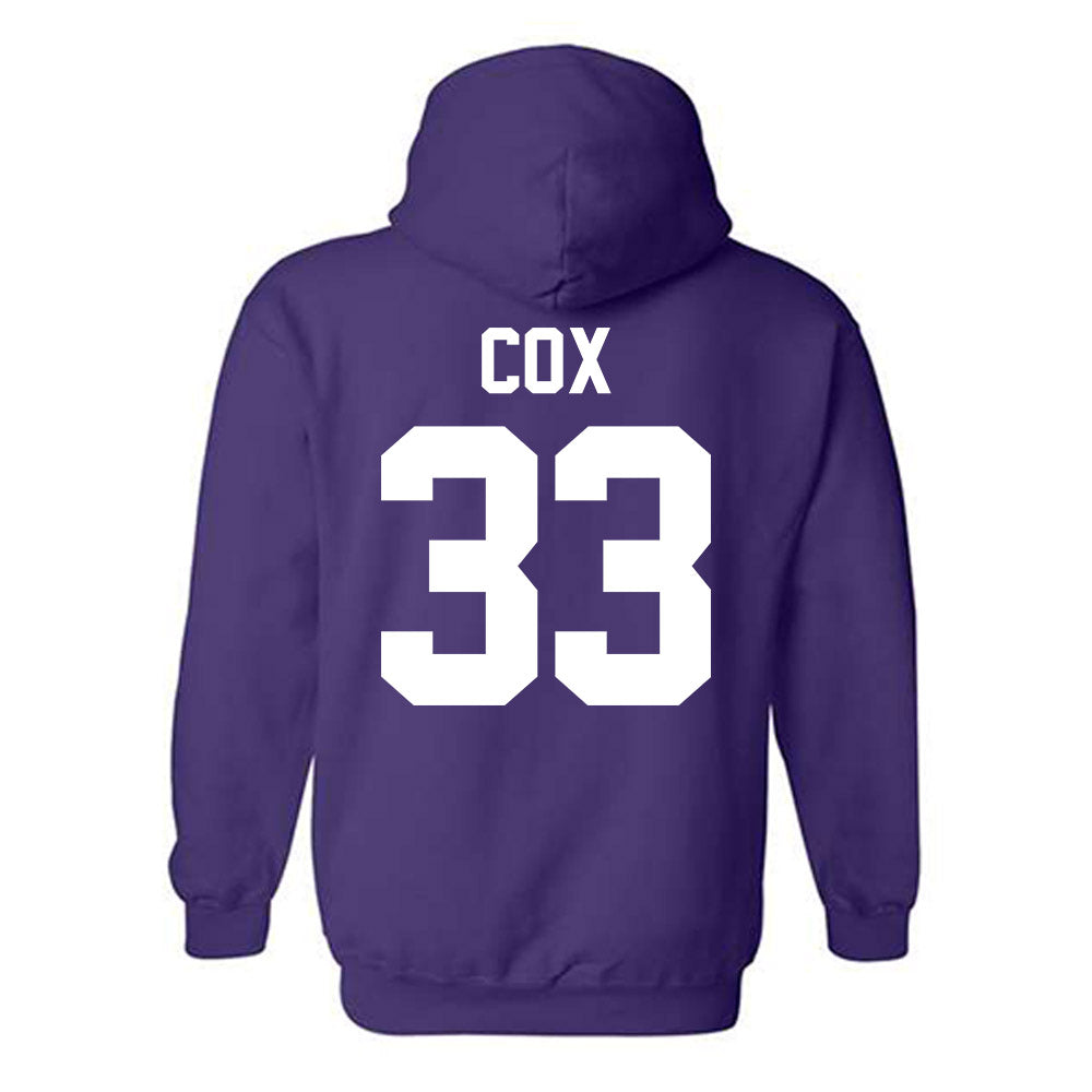 Furman - NCAA Men's Soccer : Gabe Cox - Classic Shersey Hooded Sweatshirt-1