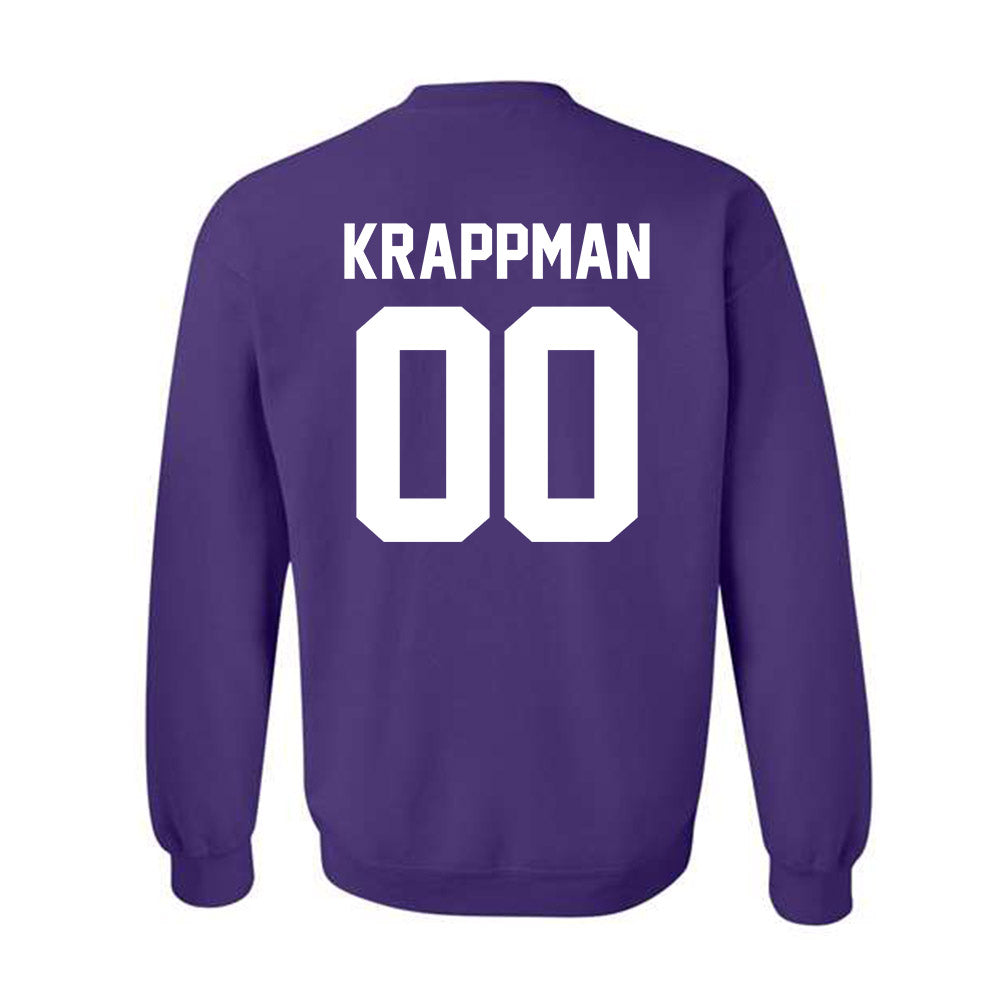 Furman - NCAA Football : Charlie Krappman - Classic Shersey Crewneck Sweatshirt-1