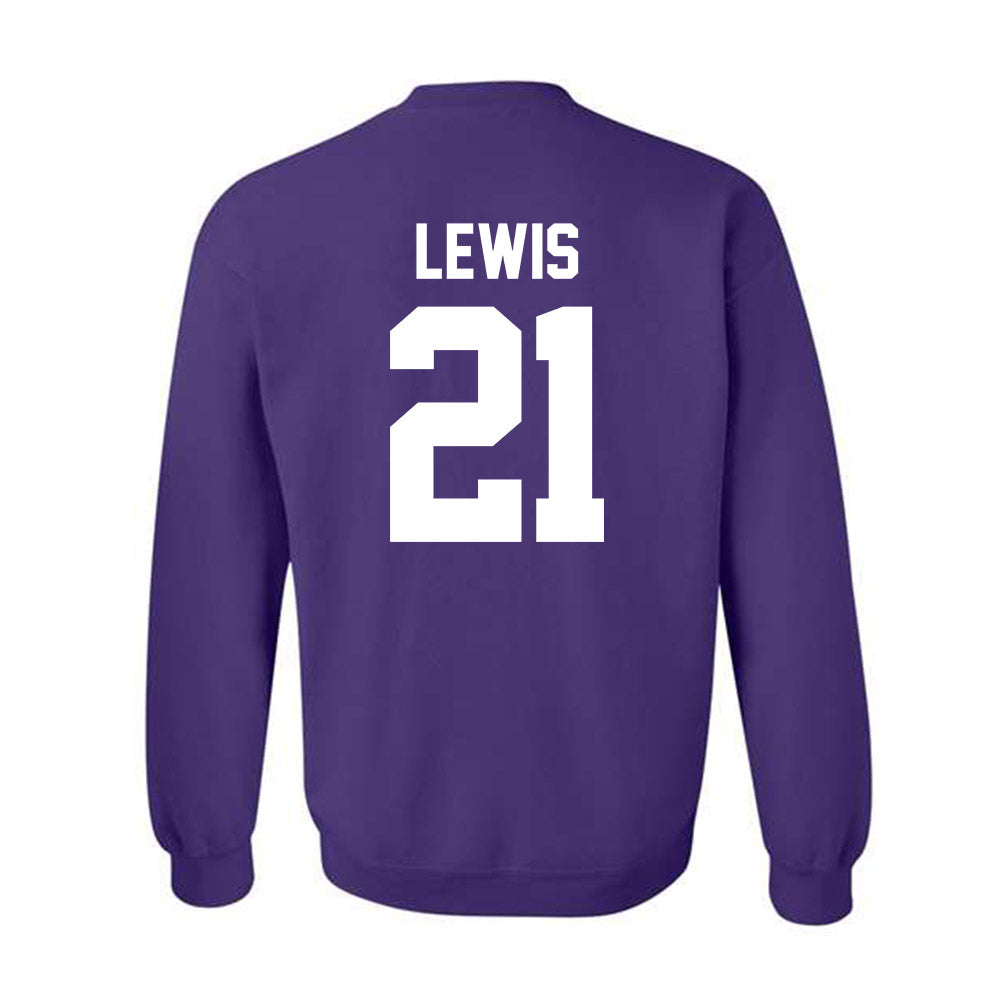 Furman - NCAA Football : Billy Lewis - Classic Shersey Crewneck Sweatshirt-1