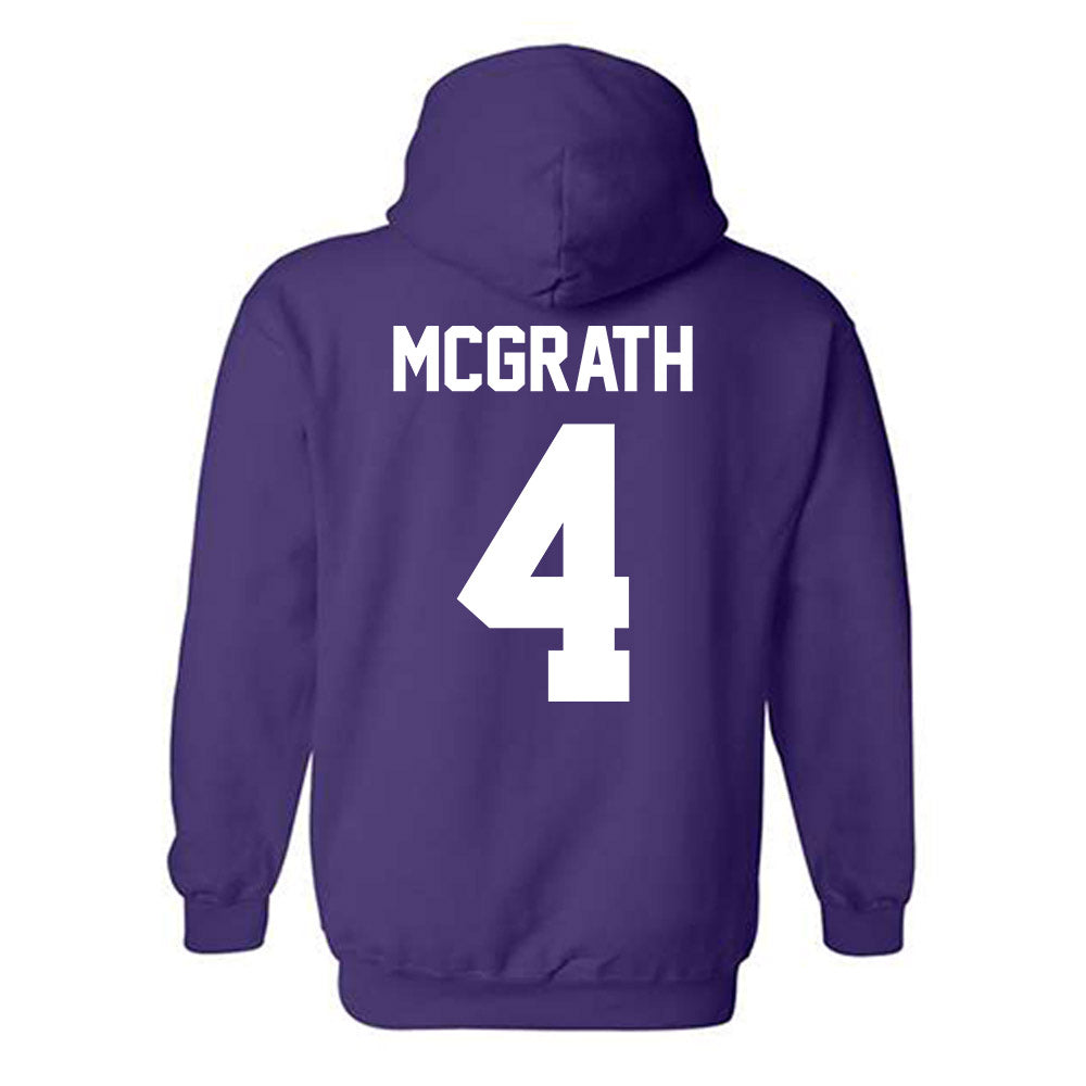 - NCAA Women's Volleyball : Grainne McGrath - Classic Shersey Hooded Sweatshirt-1