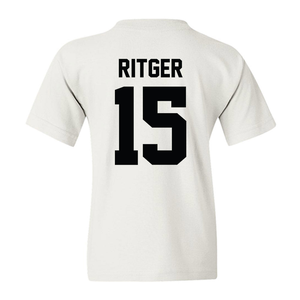 Furman - NCAA Men's Basketball : Owen Ritger - Classic Shersey Youth T-Shirt-1