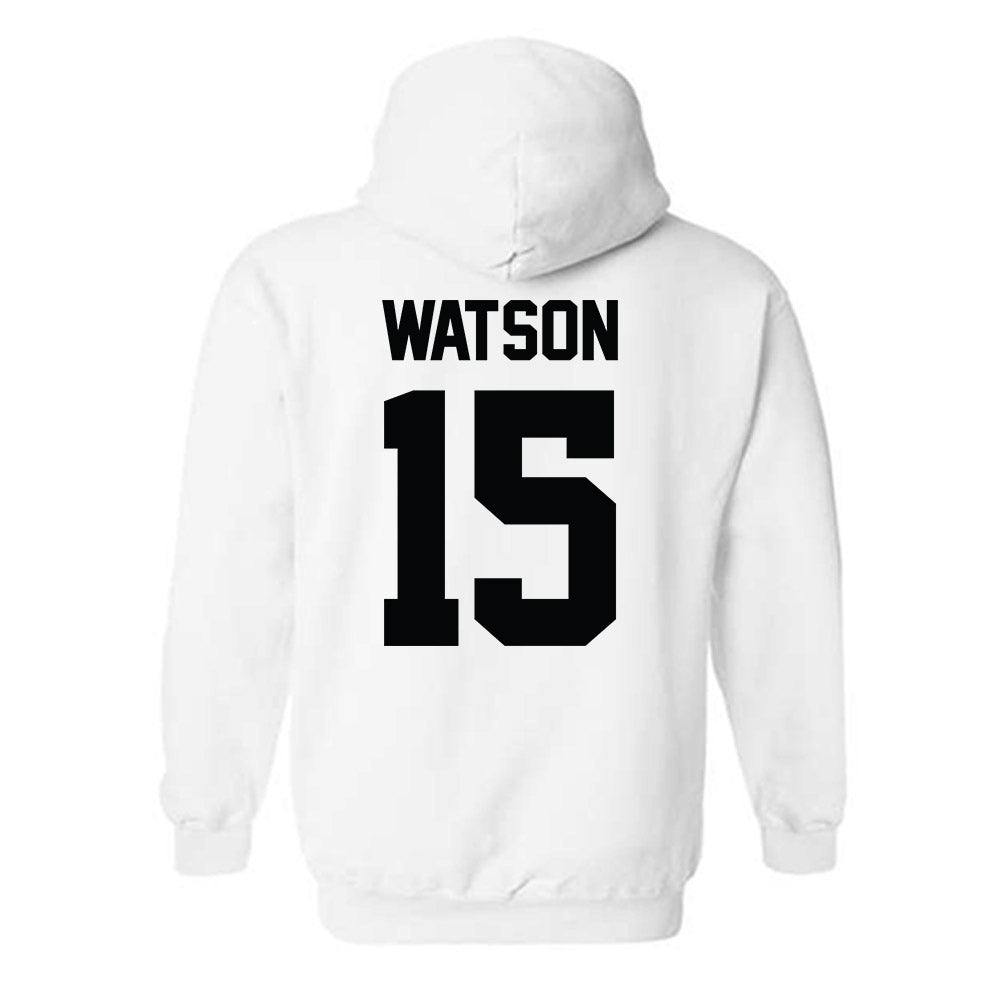 Furman - NCAA Women's Volleyball : Amber Watson - Classic Shersey Hooded Sweatshirt-1