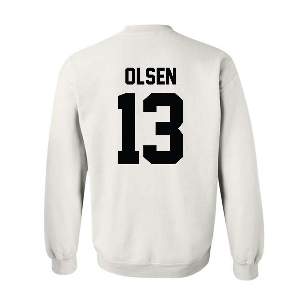 Furman - NCAA Football : Ian Olsen - Classic Shersey Crewneck Sweatshirt-1