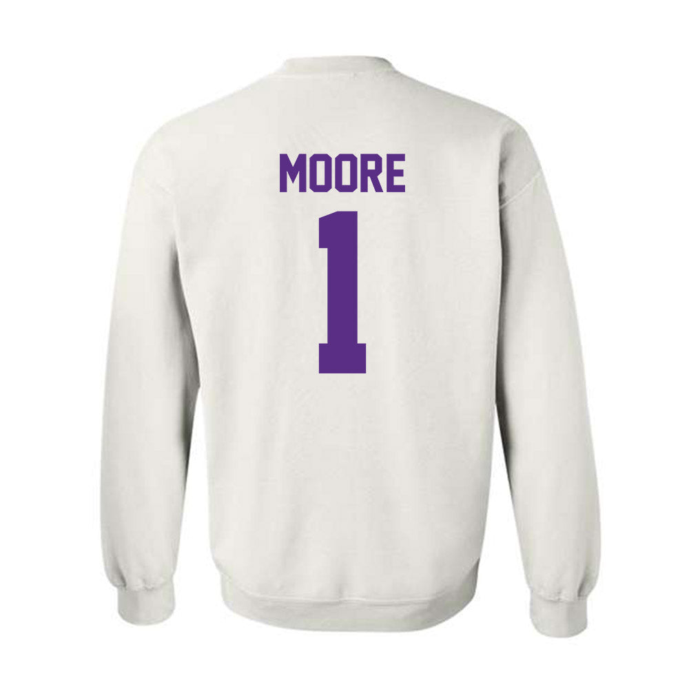Furman - NCAA Women's Volleyball : Kacie Moore - Classic Shersey Crewneck Sweatshirt-1