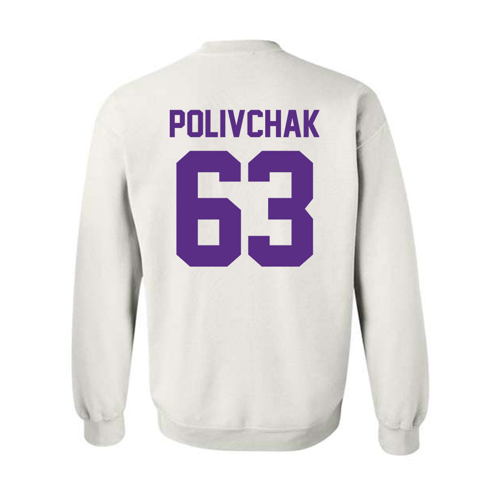 Furman - NCAA Football : Chase Polivchak - Classic Shersey Crewneck Sweatshirt-1
