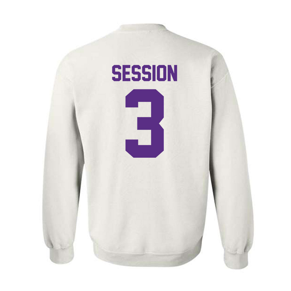 Furman - NCAA Women's Basketball : Jada Session - Classic Shersey Crewneck Sweatshirt-1