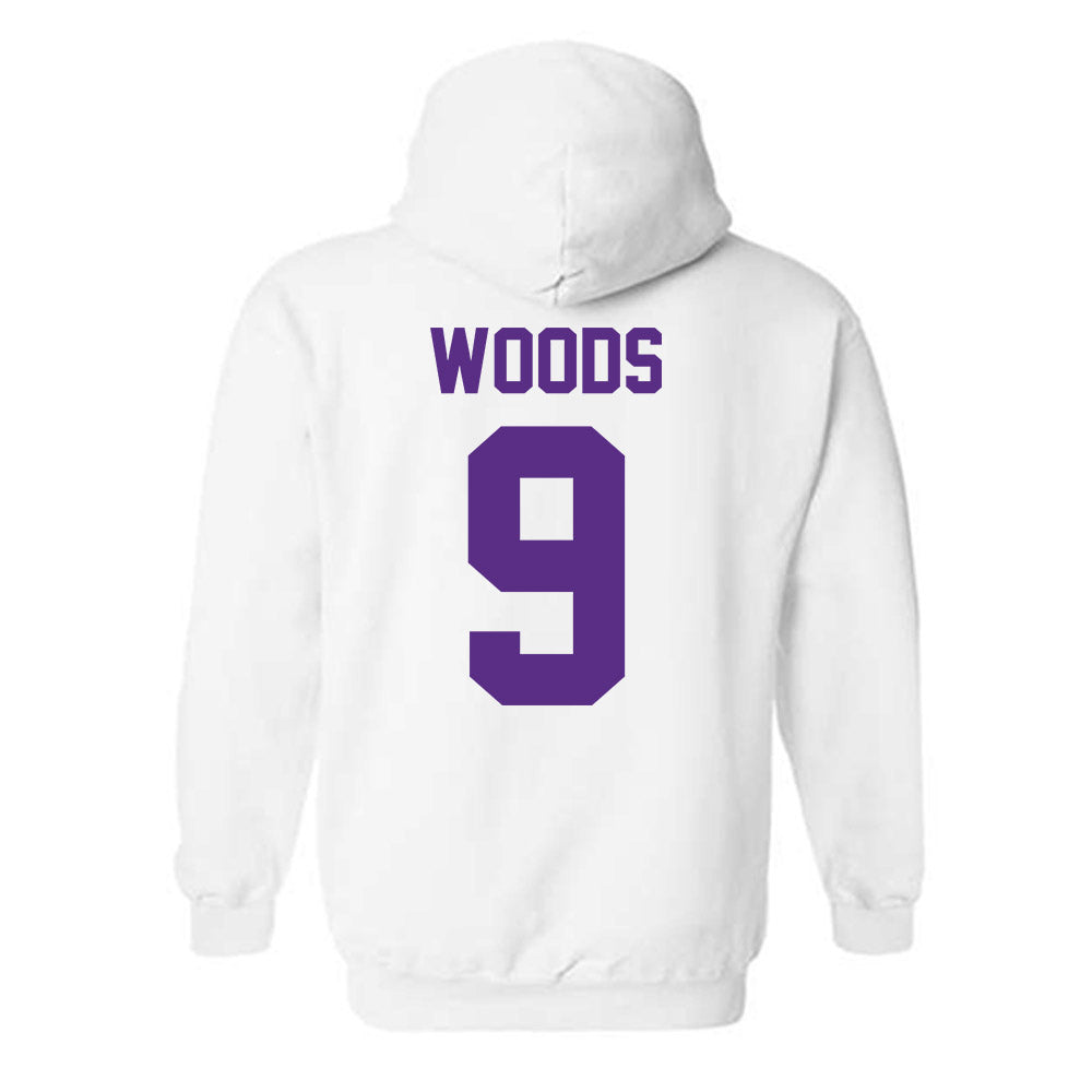 Furman - NCAA Women's Volleyball : Campbell Woods - Classic Shersey Hooded Sweatshirt-1