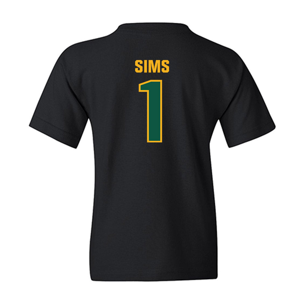 William & Mary - NCAA Football : Tariq Sims - Youth T-Shirt-1